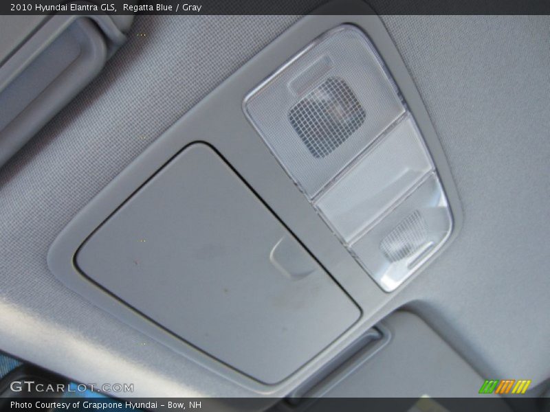 Regatta Blue / Gray 2010 Hyundai Elantra GLS