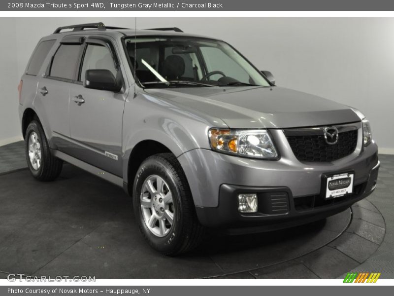 Tungsten Gray Metallic / Charcoal Black 2008 Mazda Tribute s Sport 4WD