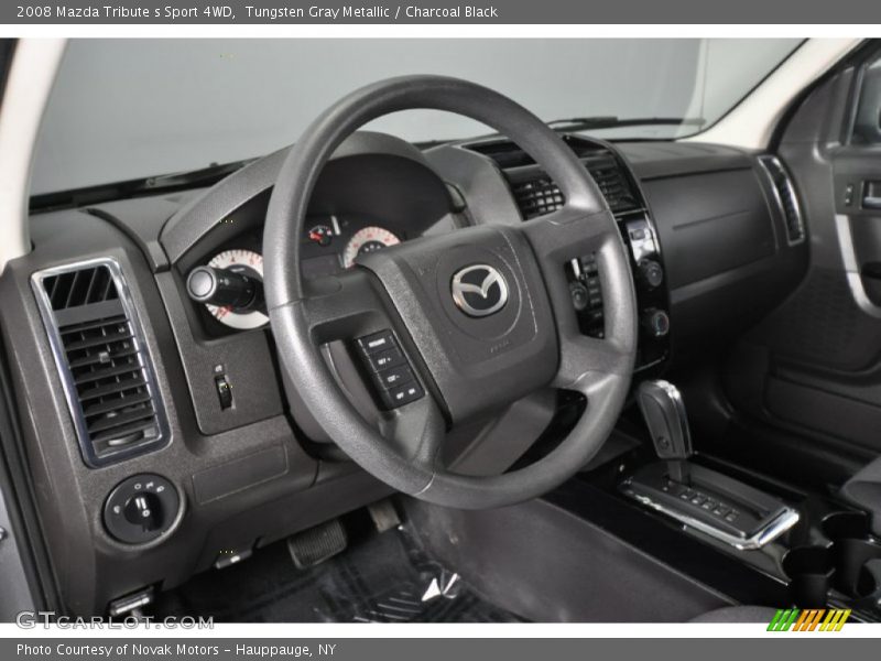 Tungsten Gray Metallic / Charcoal Black 2008 Mazda Tribute s Sport 4WD