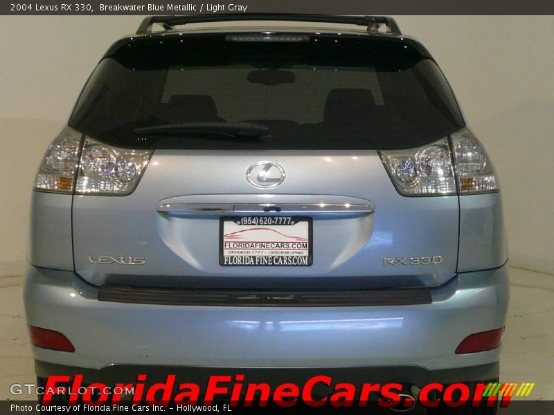 Breakwater Blue Metallic / Light Gray 2004 Lexus RX 330