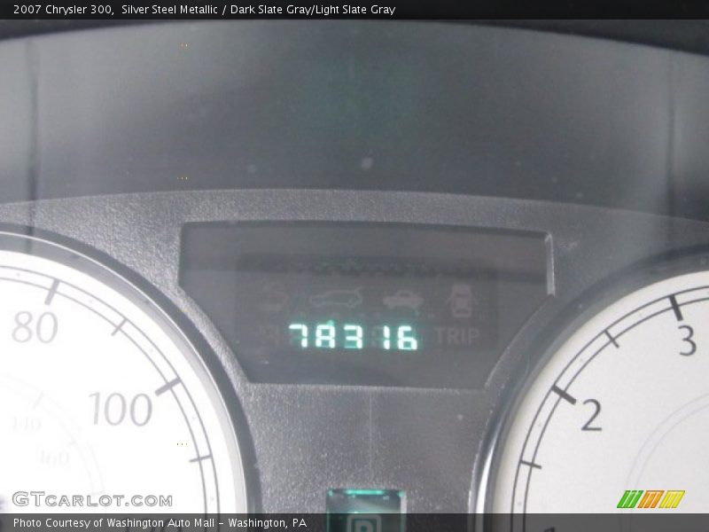 Silver Steel Metallic / Dark Slate Gray/Light Slate Gray 2007 Chrysler 300