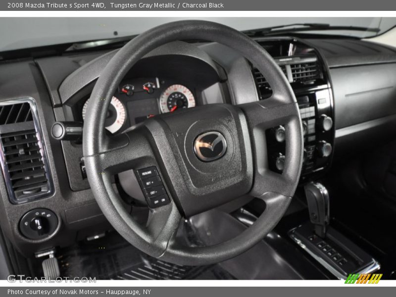 Tungsten Gray Metallic / Charcoal Black 2008 Mazda Tribute s Sport 4WD