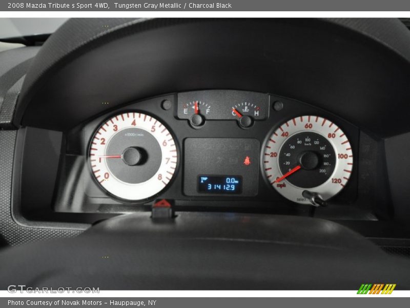 Tungsten Gray Metallic / Charcoal Black 2008 Mazda Tribute s Sport 4WD