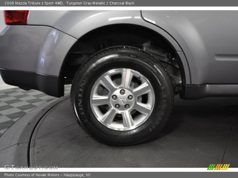 Tungsten Gray Metallic / Charcoal Black 2008 Mazda Tribute s Sport 4WD