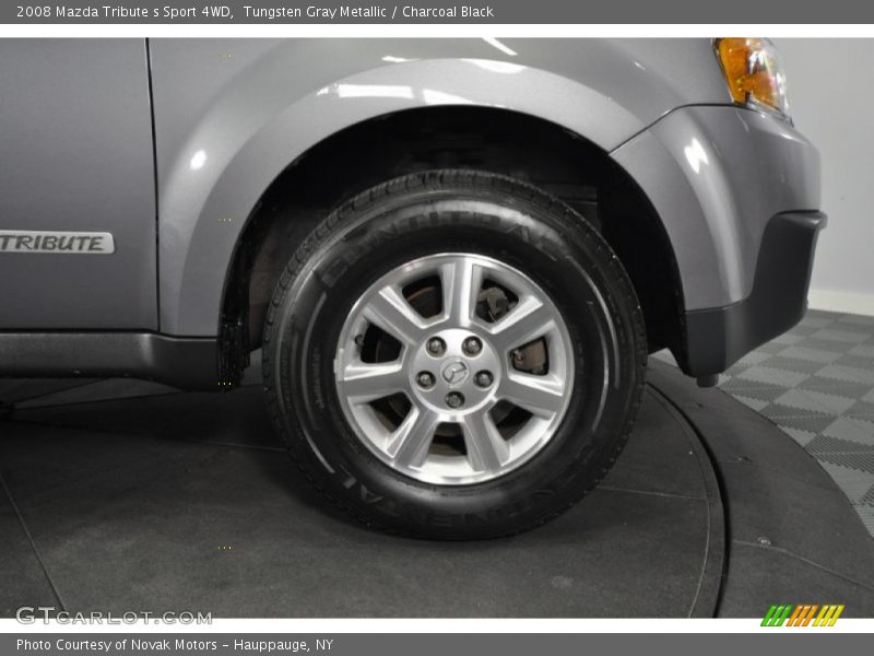 Tungsten Gray Metallic / Charcoal Black 2008 Mazda Tribute s Sport 4WD