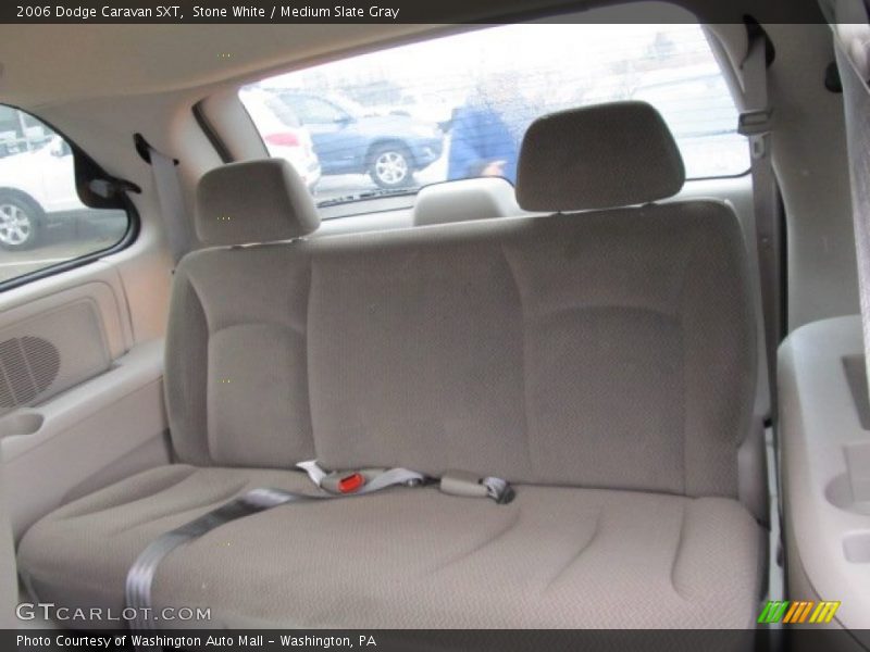Stone White / Medium Slate Gray 2006 Dodge Caravan SXT