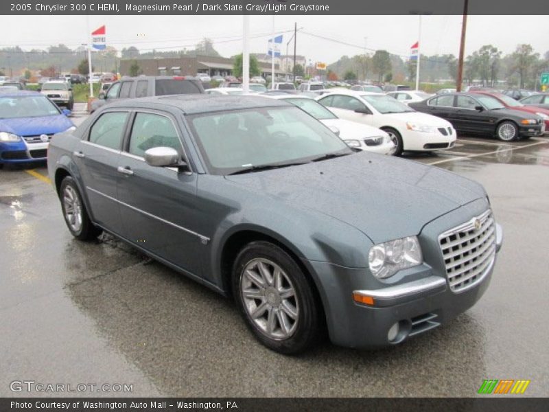 Magnesium Pearl / Dark Slate Gray/Light Graystone 2005 Chrysler 300 C HEMI