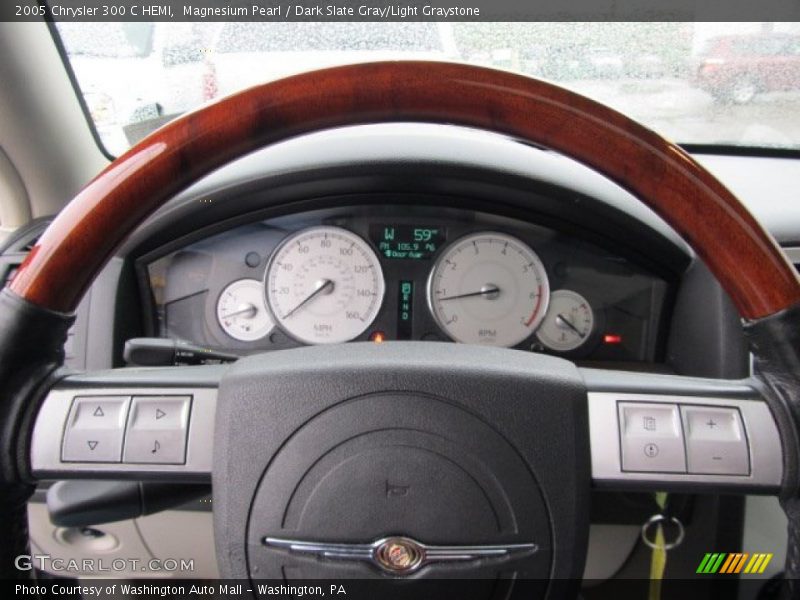 Magnesium Pearl / Dark Slate Gray/Light Graystone 2005 Chrysler 300 C HEMI