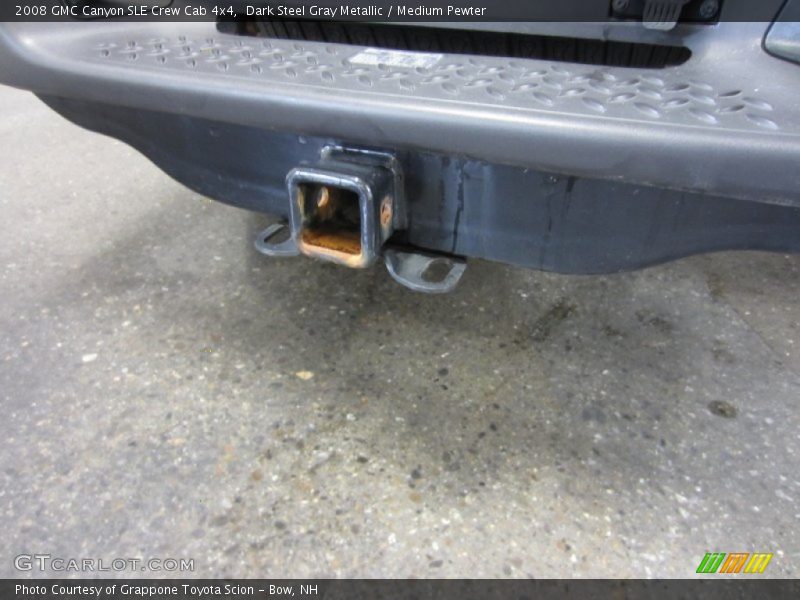 Dark Steel Gray Metallic / Medium Pewter 2008 GMC Canyon SLE Crew Cab 4x4
