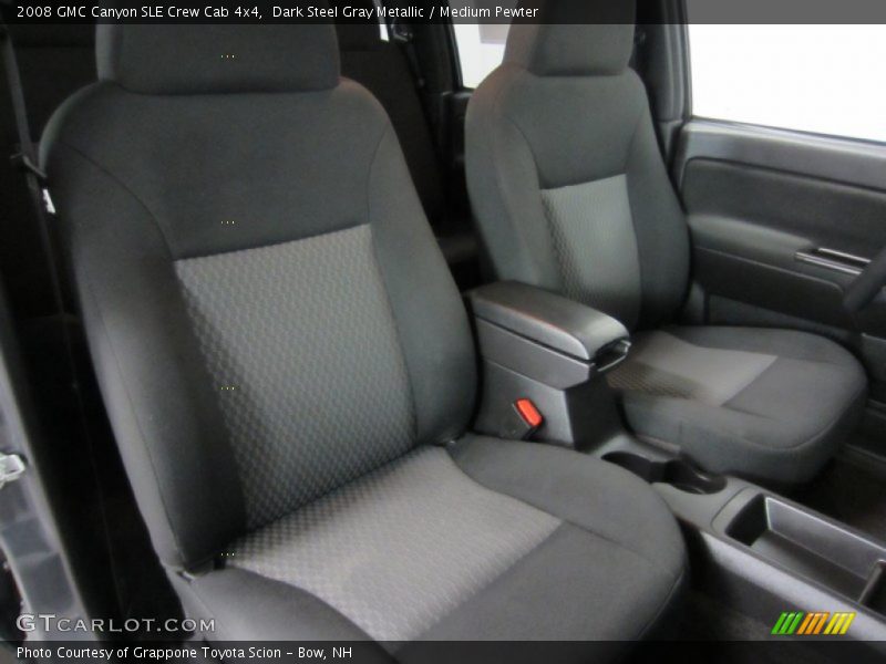Dark Steel Gray Metallic / Medium Pewter 2008 GMC Canyon SLE Crew Cab 4x4