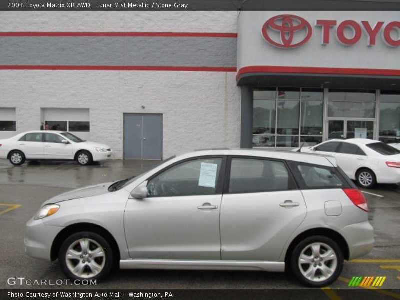 Lunar Mist Metallic / Stone Gray 2003 Toyota Matrix XR AWD