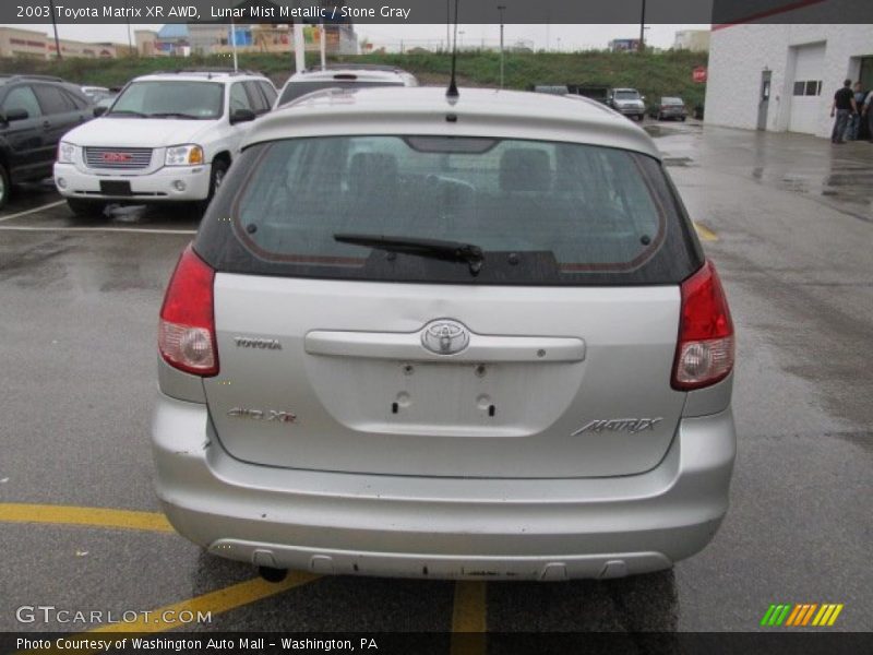 Lunar Mist Metallic / Stone Gray 2003 Toyota Matrix XR AWD