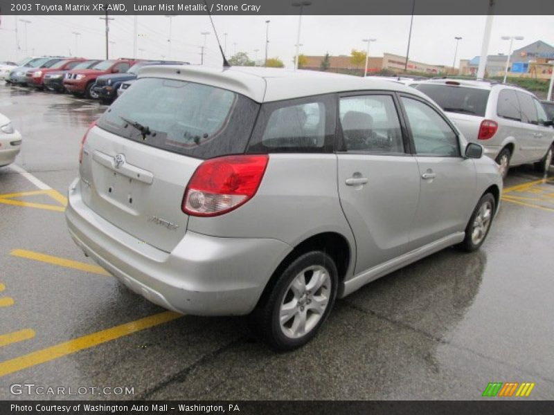 Lunar Mist Metallic / Stone Gray 2003 Toyota Matrix XR AWD