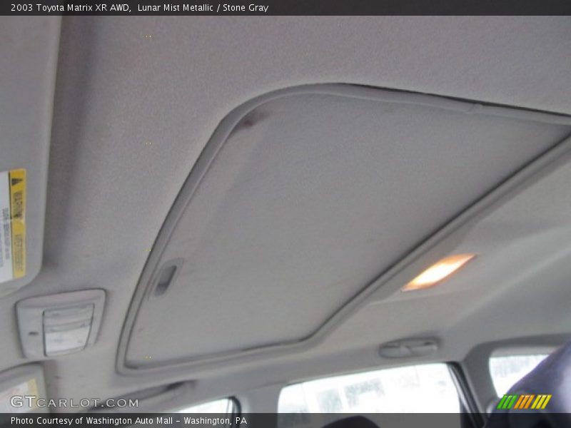 Lunar Mist Metallic / Stone Gray 2003 Toyota Matrix XR AWD