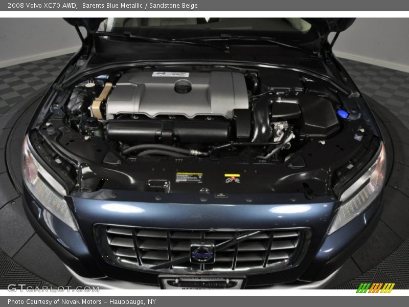 Barents Blue Metallic / Sandstone Beige 2008 Volvo XC70 AWD