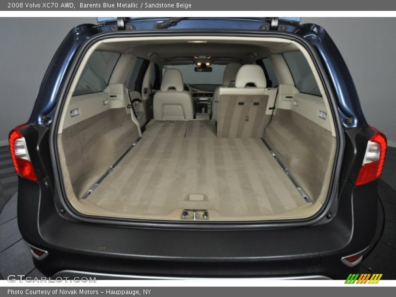 Barents Blue Metallic / Sandstone Beige 2008 Volvo XC70 AWD
