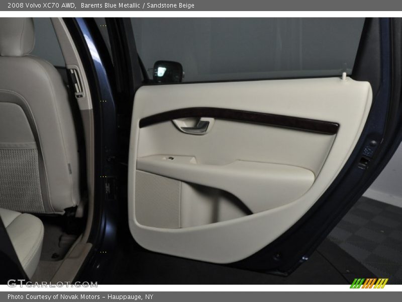 Barents Blue Metallic / Sandstone Beige 2008 Volvo XC70 AWD