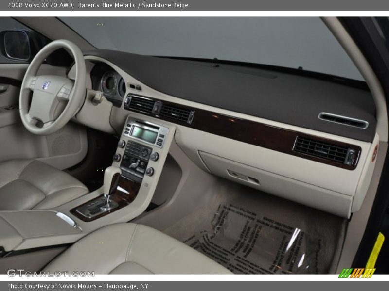 Barents Blue Metallic / Sandstone Beige 2008 Volvo XC70 AWD
