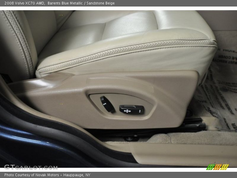 Barents Blue Metallic / Sandstone Beige 2008 Volvo XC70 AWD