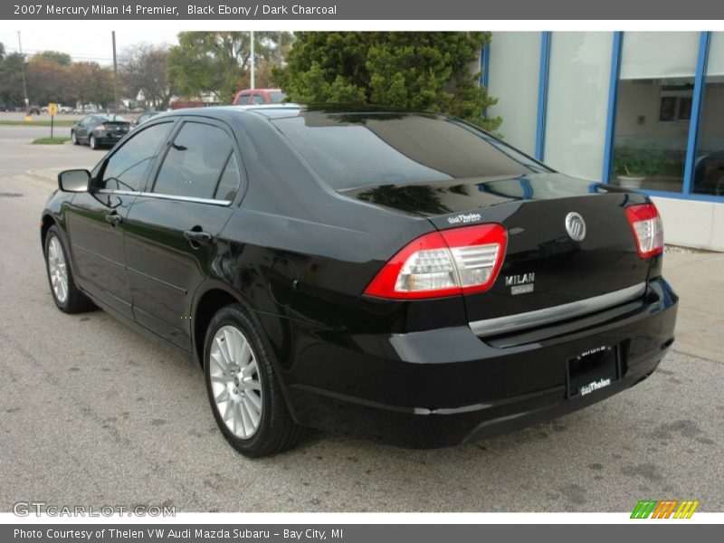 Black Ebony / Dark Charcoal 2007 Mercury Milan I4 Premier