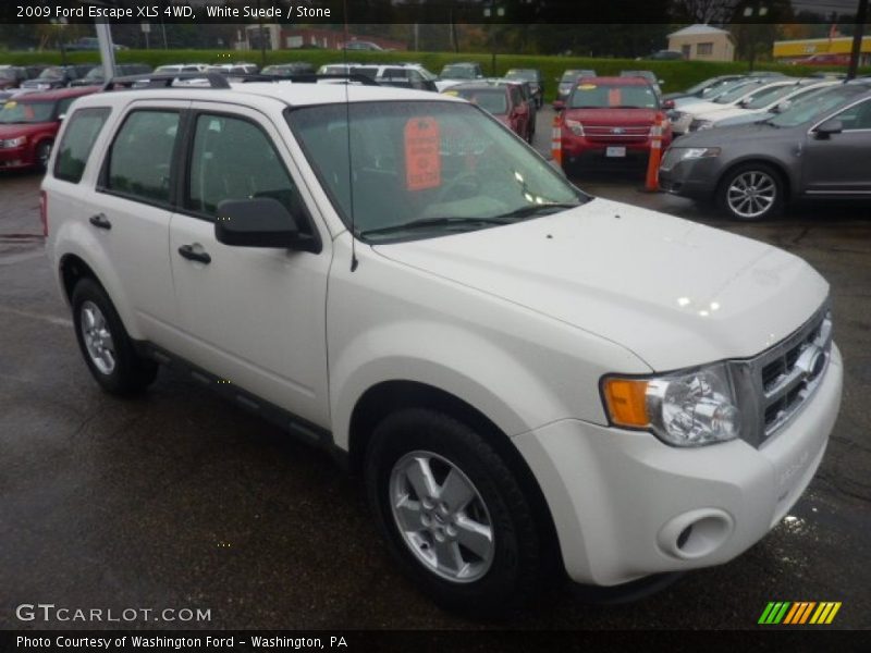 White Suede / Stone 2009 Ford Escape XLS 4WD