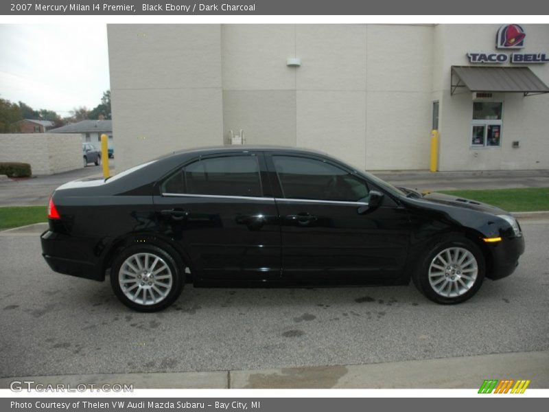Black Ebony / Dark Charcoal 2007 Mercury Milan I4 Premier