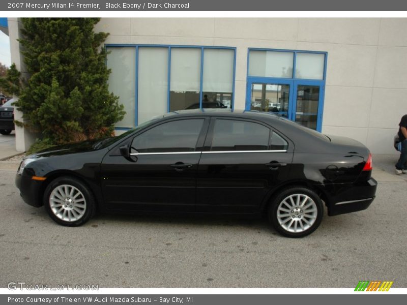 Black Ebony / Dark Charcoal 2007 Mercury Milan I4 Premier