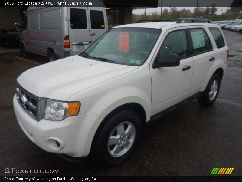White Suede / Stone 2009 Ford Escape XLS 4WD