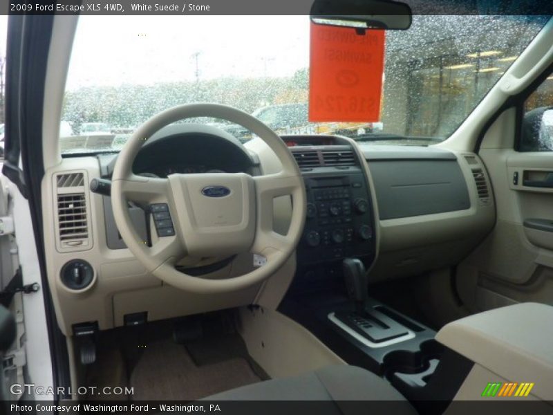 White Suede / Stone 2009 Ford Escape XLS 4WD