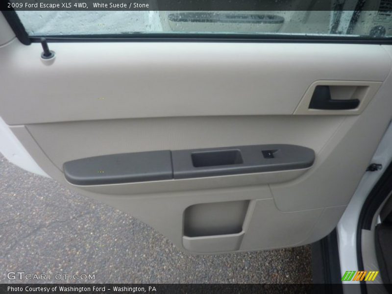White Suede / Stone 2009 Ford Escape XLS 4WD