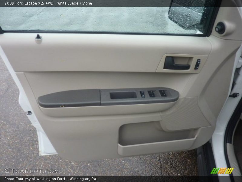 White Suede / Stone 2009 Ford Escape XLS 4WD