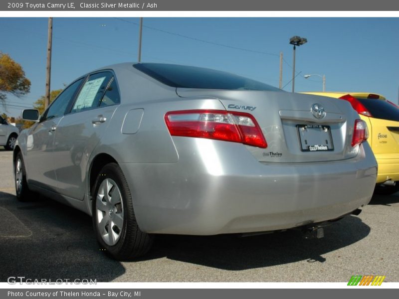 Classic Silver Metallic / Ash 2009 Toyota Camry LE