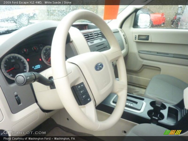 White Suede / Stone 2009 Ford Escape XLS 4WD