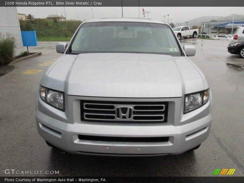 Billet Silver Metallic / Gray 2008 Honda Ridgeline RTL