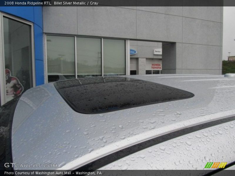Billet Silver Metallic / Gray 2008 Honda Ridgeline RTL