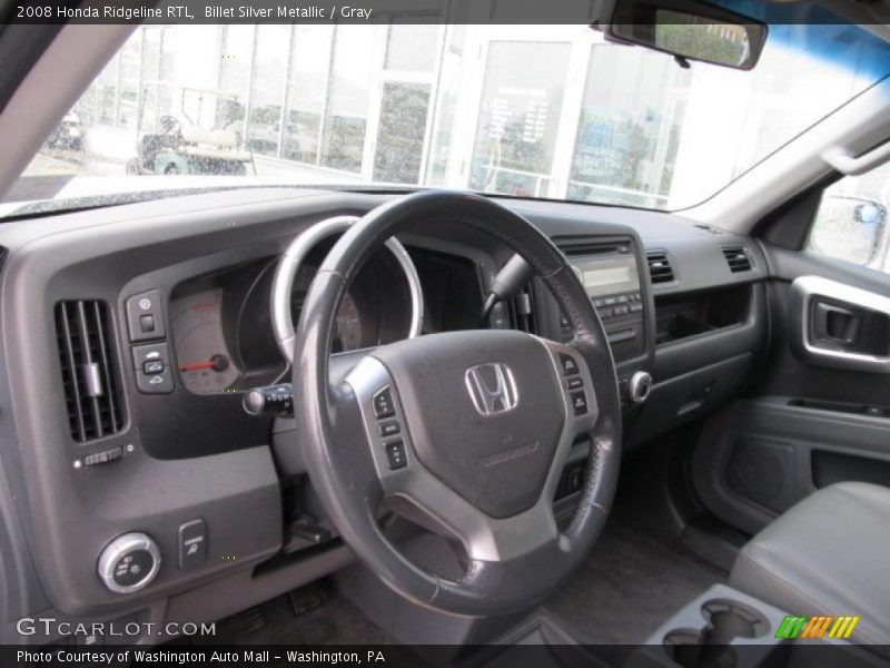 Billet Silver Metallic / Gray 2008 Honda Ridgeline RTL