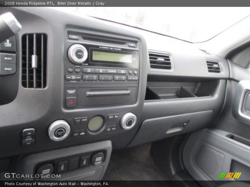 Billet Silver Metallic / Gray 2008 Honda Ridgeline RTL