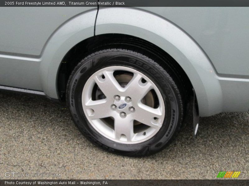 Titanium Green Metallic / Black 2005 Ford Freestyle Limited AWD