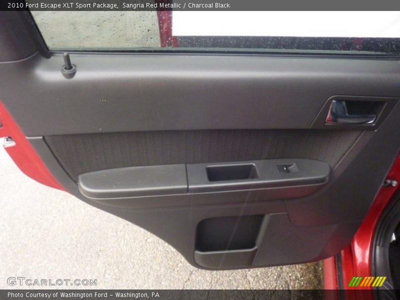 Sangria Red Metallic / Charcoal Black 2010 Ford Escape XLT Sport Package