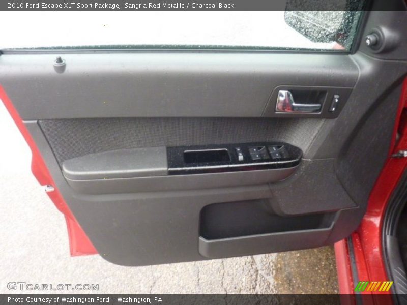 Sangria Red Metallic / Charcoal Black 2010 Ford Escape XLT Sport Package