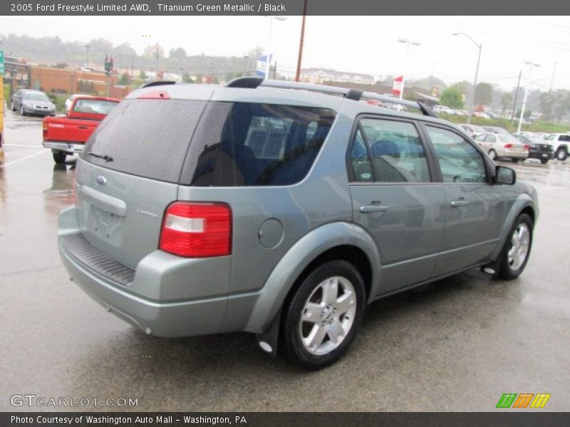 Titanium Green Metallic / Black 2005 Ford Freestyle Limited AWD