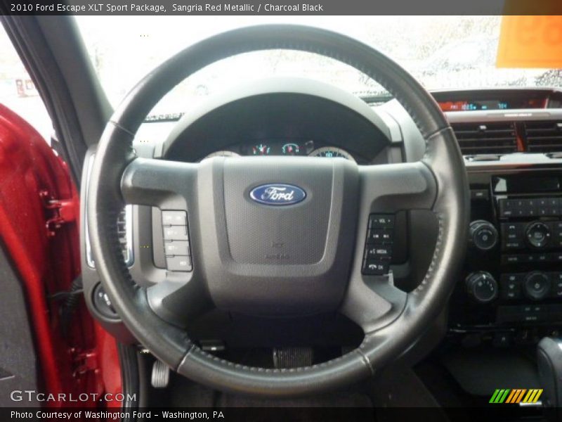 Sangria Red Metallic / Charcoal Black 2010 Ford Escape XLT Sport Package