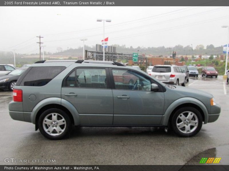 Titanium Green Metallic / Black 2005 Ford Freestyle Limited AWD