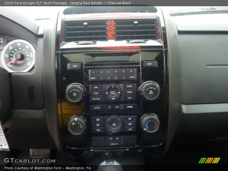 Sangria Red Metallic / Charcoal Black 2010 Ford Escape XLT Sport Package