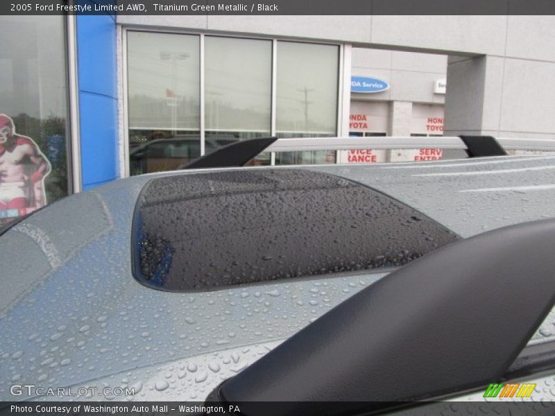 Titanium Green Metallic / Black 2005 Ford Freestyle Limited AWD