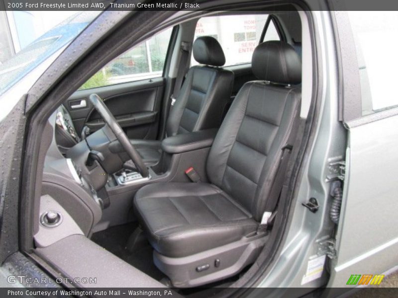 Titanium Green Metallic / Black 2005 Ford Freestyle Limited AWD