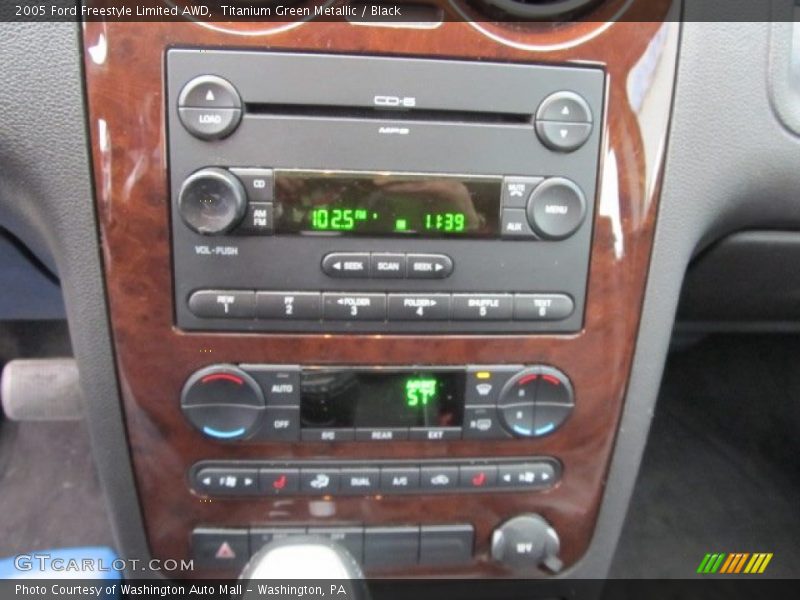 Titanium Green Metallic / Black 2005 Ford Freestyle Limited AWD
