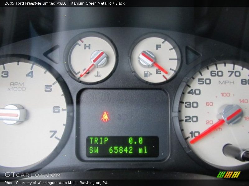 Titanium Green Metallic / Black 2005 Ford Freestyle Limited AWD