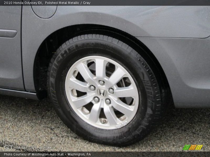 Polished Metal Metallic / Gray 2010 Honda Odyssey EX