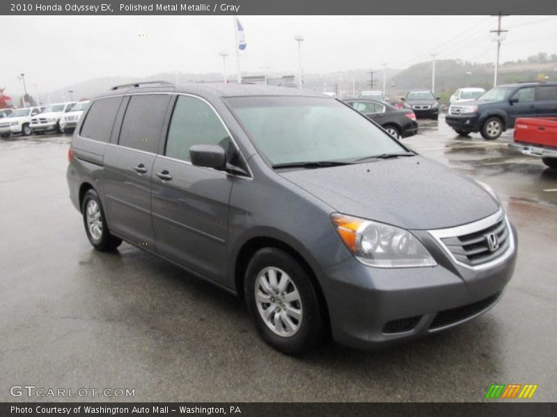 Polished Metal Metallic / Gray 2010 Honda Odyssey EX